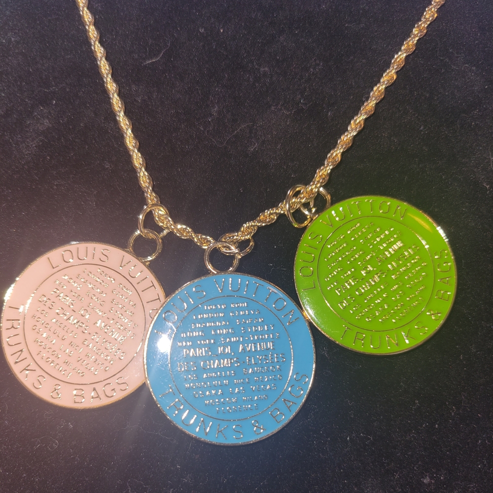 Louis Vuitton Colorful Medallion Charms